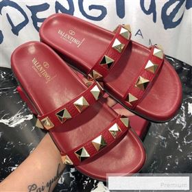 Replica Valentino Calfskin Rockstud Straps Flat Slide Sandals Red 2019 1050 9053185 [fab 57318 190602] 8900 : Purse Valley,Designer Replica Handbags,Premium Replica Handbags at PurseValley