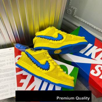 Replica Grateful Dead X Nike SB Dunk Low QS YELLOW BEAR sneakers 01 GD0768 1521 [71190 eb] 14000 : Purse Valley,Designer Replica Handbags,Premium Replica Handbags at PurseValley