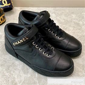 Replica Chanel Lambskin Mid Top Sneakers G34967 Black 2019 A8 9062128 [fab 58507 190623] 10900 : Purse Valley,Designer Replica Handbags,Premium Replica Handbags at PurseValley