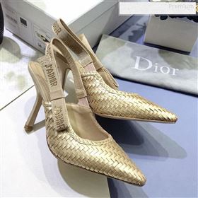 Replica Dior JAdior Slingback High Heel Pumps in Braided Metallic Gold Lambskin 2020 JC 9123119 [fab 67219 191231] 11100 : Purse Valley,Designer Replica Handbags,Premium Replica Handbags at Pu