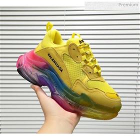 Replica Balenciaga Triple S Rainbow Outsole Sneakers Yellow 2019 HZ 0031716 [fab 68589 200322] 16400 : Purse Valley,Designer Replica Handbags,Premium Replica Handbags at PurseValley