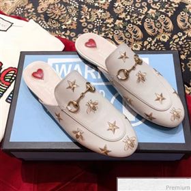 Replica Gucci Pricetown Flat Embroidered Bee Leather Slipper Mules WhiteGold 2019 KL 9031365 [fab 53476 190417] 11900 : Purse Valley,Designer Replica Handbags,Premium Replica Handbags at Purse