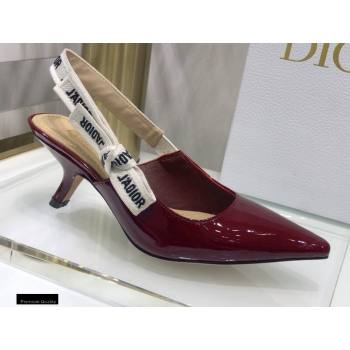 Replica Dior Heel 65cm JAdior Slingback Pumps Patent Calfskin Burgundy 2021 jincheng 21022508 [80688 eb] 10600 : Purse Valley,Designer Replica Handbags,Premium Replica Handbags at PurseValley