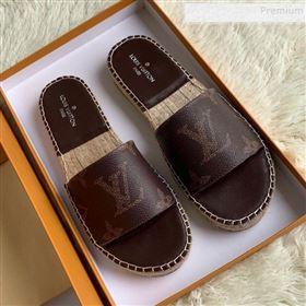 Replica Louis Vuitton Monogram Print Flat Espadrilles Slide Sandals Coffee 2019 For Women and Men HB 9122003 [fab 66773 191221] 7500 : Purse Valley,Designer Replica Handbags,Premium Replica Ha
