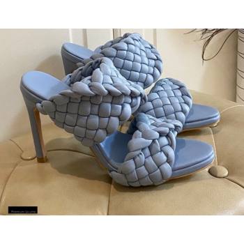 Replica Bottega Veneta Heel 11cm The Curve Mules Sandals Sky Blue with Twisted Intrecciato Leather Straps 2021 modeng 21030305 [81337 eb] 14200 : Purse Valley,Designer Replica Handbags,Premium