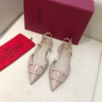 Replica Valentino VLOGO Calfskin Slingback FLATS nude pink 2020 modeng 210305 16 [81640 eb] 9300 : Purse Valley,Designer Replica Handbags,Premium Replica Handbags at PurseValley