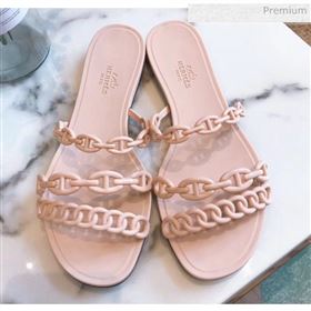 Replica Hermes quot;Chaine dAncrequot; PVC Flat Sandal Beige 2020 ME 20042034 [fab 70026 200425] 5000 : Purse Valley,Designer Replica Handbags,Premium Replica Handbags at PurseValley