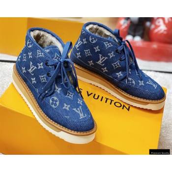 Replica Louis Vuitton Shearling LV Cozy Ankle Boots Denim Blue 2020 modeng 20112116 [76526 eb] 12500 : Purse Valley,Designer Replica Handbags,Premium Replica Handbags at PurseValley