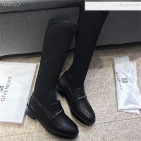 Replica Givenchy Calfskin and Stretch Fabric High Boots Black 2019 ZM 9102331 [fab 64261 191025] 9600 : Purse Valley,Designer Replica Handbags,Premium Replica Handbags at PurseValley