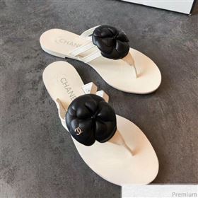 Replica Chanel Flat Thong Sandals with Black Camellia White 2019 EM 9031907 [fab 53665 190417] 10900 : Purse Valley,Designer Replica Handbags,Premium Replica Handbags at PurseValley