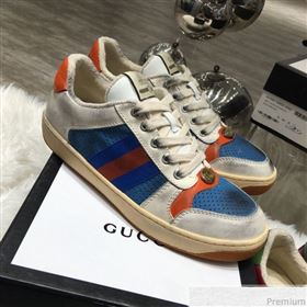 Replica Gucci Womens Screener Leather Sneaker ?570442 Blue 2019 HZX 9030808 [fab 53179 190417] 11500 : Purse Valley,Designer Replica Handbags,Premium Replica Handbags at PurseValley
