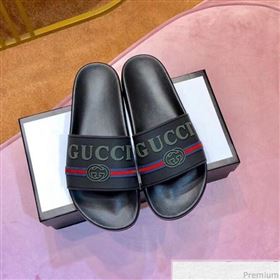 Replica Gucci Flat Logo Rubber Slide Sandal 525140 BlackRedBlue 2019 For Women and Men SIYA 9031941 [fab 53700 190417] 6000 : Purse Valley,Designer Replica Handbags,Premium Replica Handbags at