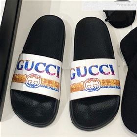 Replica Gucci Rainbow Logo Flat Slide Sandals 2019 For Women and Men DLY 9082164 [fab 61857 190824] 6000 : Purse Valley,Designer Replica Handbags,Premium Replica Handbags at PurseValley