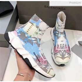 Replica Balenciaga Graffiti Knit Sock Speed Trainer Sneaker Blue 2020 MD 20033011 [fab 69035 200404] 6600 : Purse Valley,Designer Replica Handbags,Premium Replica Handbags at PurseValley