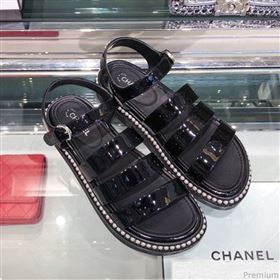 Replica Chanel Patent Calfskin Pearls Flat Sandals G32359 Black 2019 XO 9041630 [fab 55022 190417] 12900 : Purse Valley,Designer Replica Handbags,Premium Replica Handbags at PurseValley