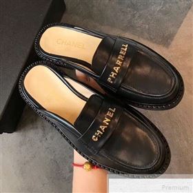 Replica Chanel x Pharrell Flat Loafer Mules Black 2019 EM 9051452 [fab 56433 190518] 12900 : Purse Valley,Designer Replica Handbags,Premium Replica Handbags at PurseValley