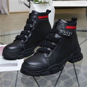 Replica Gucci Web Calfskin Short Sneaker Boots Black 2019 DLY 9092002 [fab 63013 190921] 9600 : Purse Valley,Designer Replica Handbags,Premium Replica Handbags at PurseValley