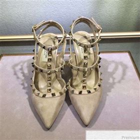 Replica Valentino Rockstud Suede Ankle Heel Sandals Nude XINL 9041245 [fab 54810 190417] 6800 : Purse Valley,Designer Replica Handbags,Premium Replica Handbags at PurseValley