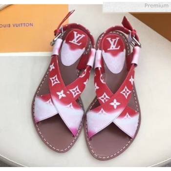 Replica Louis Vuitton LV Escale Palma Flat Sandal Red 2020 MD 20050631 [fab 70641 200509] 8800 : Purse Valley,Designer Replica Handbags,Premium Replica Handbags at PurseValley
