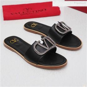 Replica Valentino VLogo Calfskin Flat Slide Sandals Black 2019 MD 9101053 [fab 63685 191012] 6000 : Purse Valley,Designer Replica Handbags,Premium Replica Handbags at PurseValley