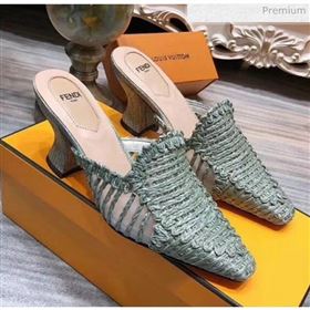 Replica Fendi Woven High Heel Mules Sandals Green 2020 MD 20033105 [fab 69066 200404] 8700 : Purse Valley,Designer Replica Handbags,Premium Replica Handbags at PurseValley