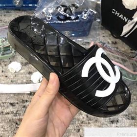 Replica Chanel Flat Transparent Color CC Slide Sandals BlackWhite 2019 KQN 9050767 [fab 56111 190510] 7000 : Purse Valley,Designer Replica Handbags,Premium Replica Handbags at PurseValley