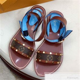 Replica Louis Vuitton Flat Passenger Studs Front Strap Sandals Brown 2019 1050 9051543 [fab 56496 190518] 10000 : Purse Valley,Designer Replica Handbags,Premium Replica Handbags at PurseValley