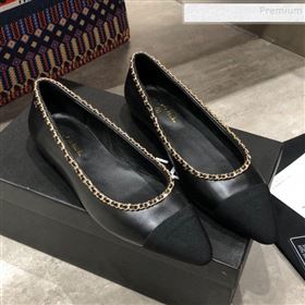 Replica Chanel Calfskin Chain Ballerinas G35389 Black 2019 DLY 9120617 [fab 66167 191207] 10700 : Purse Valley,Designer Replica Handbags,Premium Replica Handbags at PurseValley