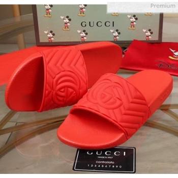 Replica Gucci GG Rubber Slide Sandal Red 2020 For Women and Men MD 20050907 [fab 70799 200509] 5500 : Purse Valley,Designer Replica Handbags,Premium Replica Handbags at PurseValley