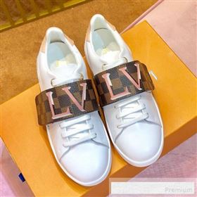 Replica Louis Vuitton LV Damier Canvas Low top Frontrow Sneakers 1A5N53 2019 1054 9062503 [fab 58654 190629] 11800 : Purse Valley,Designer Replica Handbags,Premium Replica Handbags at PurseVal
