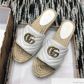 Replica Gucci Leather Espadrille Slide Sandal 573028 White 2019 LRF 9032825 [fab 54089 190417] 8500 : Purse Valley,Designer Replica Handbags,Premium Replica Handbags at PurseValley