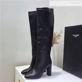 Replica Saint Laurent Calfskin Logo Side High Heel Knee Boots Black 2019 JINC 9102537 [fab 64379 191025] 21700 : Purse Valley,Designer Replica Handbags,Premium Replica Handbags at PurseValley