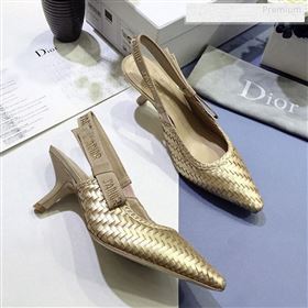 Replica Dior JAdior Slingback Mid Heel Pumps in Braided Metallic Gold Lambskin 2020 JC 9123120 [fab 67220 191231] 11100 : Purse Valley,Designer Replica Handbags,Premium Replica Handbags at Pur