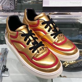 Replica Chanel Metallic Lambskin Low Top Sneakers G35063 GoldRed 2019 XO 9082126 [fab 61819 190824] 16300 : Purse Valley,Designer Replica Handbags,Premium Replica Handbags at PurseValley
