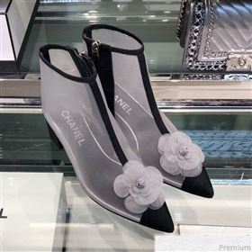 Replica Chanel Camellia Mesh Heel Short Boots G34544 Gray 2019 XO 9040443 [fab 54398 190417] 12900 : Purse Valley,Designer Replica Handbags,Premium Replica Handbags at PurseValley