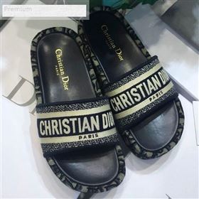 Replica Dior Flat Platform Slide Sandal in Blue Embroidered Oblique Jacquard Canvas 2019 JINC 9070960 [fab 59557 190713] 11000 : Purse Valley,Designer Replica Handbags,Premium Replica Handbags