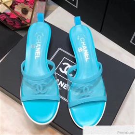 Replica Chanel PVC Heel Mule Sandals G34871 Blue Aqua 2019 DLY 9041023 [fab 54601 190417] 9600 : Purse Valley,Designer Replica Handbags,Premium Replica Handbags at PurseValley