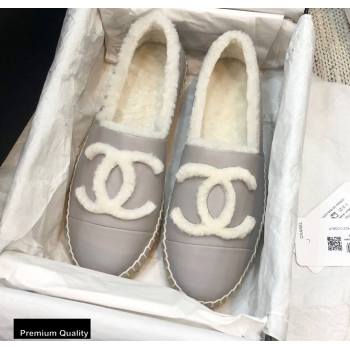 Replica Chanel Shearling Fur Lining CC Logo Espadrilles Gray 2020 kewei 20091203 [72484 eb] 10500 : Purse Valley,Designer Replica Handbags,Premium Replica Handbags at PurseValley