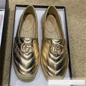 Replica Gucci Chevron Lambskin Espadrille with Double Crystal G Light Gold 2019 HANB 9061267 [fab 57987 190615] 9600 : Purse Valley,Designer Replica Handbags,Premium Replica Handbags at PurseV