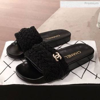 Replica Chanel Tweed Pearls Flat Mule Slide Sandals G35696 Black 2020 KL 20062860 [fab 72644 200630] 10800 : Purse Valley,Designer Replica Handbags,Premium Replica Handbags at PurseValley
