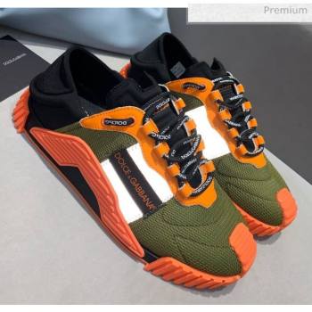 Replica DolceGabbana NS1 SLIP ON Sneakers in Mixed Materials GreenOrange 2020 For Women and Men MD 20061623 [fab 72199 200620] 9600 : Purse Valley,Designer Replica Handbags,Premium Replica Han