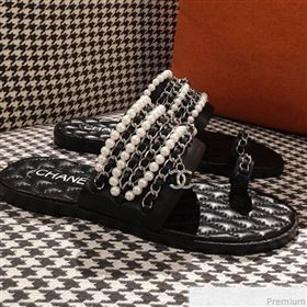 Replica Chanel Flat Sandals G34407 Black 2019 KL 9040814 [fab 54432 190417] 11000 : Purse Valley,Designer Replica Handbags,Premium Replica Handbags at PurseValley