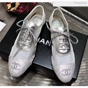 Replica Chanel Mesh Lace up Shoes Silver 2020 MD 20041719 [fab 69912 200418] 11600 : Purse Valley,Designer Replica Handbags,Premium Replica Handbags at PurseValley