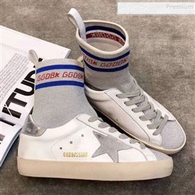 Replica Golden Goose GGDB Calfskin Star Sock Sneaker Boots WhiteSilver 2019 JINGC 9091729 [fab 62913 190921] 9600 : Purse Valley,Designer Replica Handbags,Premium Replica Handbags at PurseVall