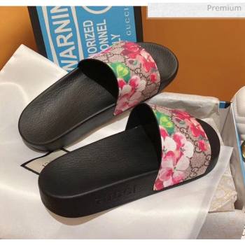 Replica Gucci GG Supreme Flower Print Slide Sandal BrownRed 2020 For Women and Men SY 20050921 [fab 70812 200516] 5500 : Purse Valley,Designer Replica Handbags,Premium Replica Handbags at Purs