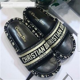 Replica Dior Flat Platform Slide Sandal in Black Embroidered Oblique Jacquard Canvas 2019 JINC 9070962 [fab 59559 190713] 11000 : Purse Valley,Designer Replica Handbags,Premium Replica Handbag