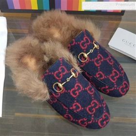 Replica Gucci Princetown GG Woollen Cloth Wool Slipper Blue 2019 MD 9091145 [fab 62828 190912] 11900 : Purse Valley,Designer Replica Handbags,Premium Replica Handbags at PurseValley