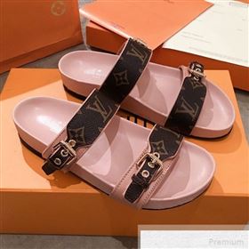 Replica Louis Vuitton Bom Dia Monogram Leather Flat Sandals 1A4WJK Pink 2019 HQG 9051608 [fab 56559 190518] 10300 : Purse Valley,Designer Replica Handbags,Premium Replica Handbags at PurseVall