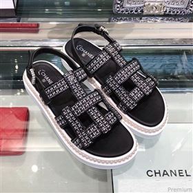 Replica Chanel Pearls Tweed Flat Sandals G34505 BlackSilver 2019 XO 9041629 [fab 55021 190417] 12900 : Purse Valley,Designer Replica Handbags,Premium Replica Handbags at PurseValley