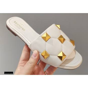 Replica Valentino Quilted Calfskin Roman Stud Slide Sandals White 2021 modeng 21011305 [79132 eb] 9800 : Purse Valley,Designer Replica Handbags,Premium Replica Handbags at PurseValley